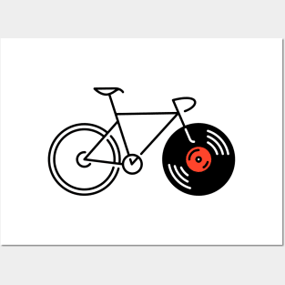 Bicycle Vinyl Record Posters and Art